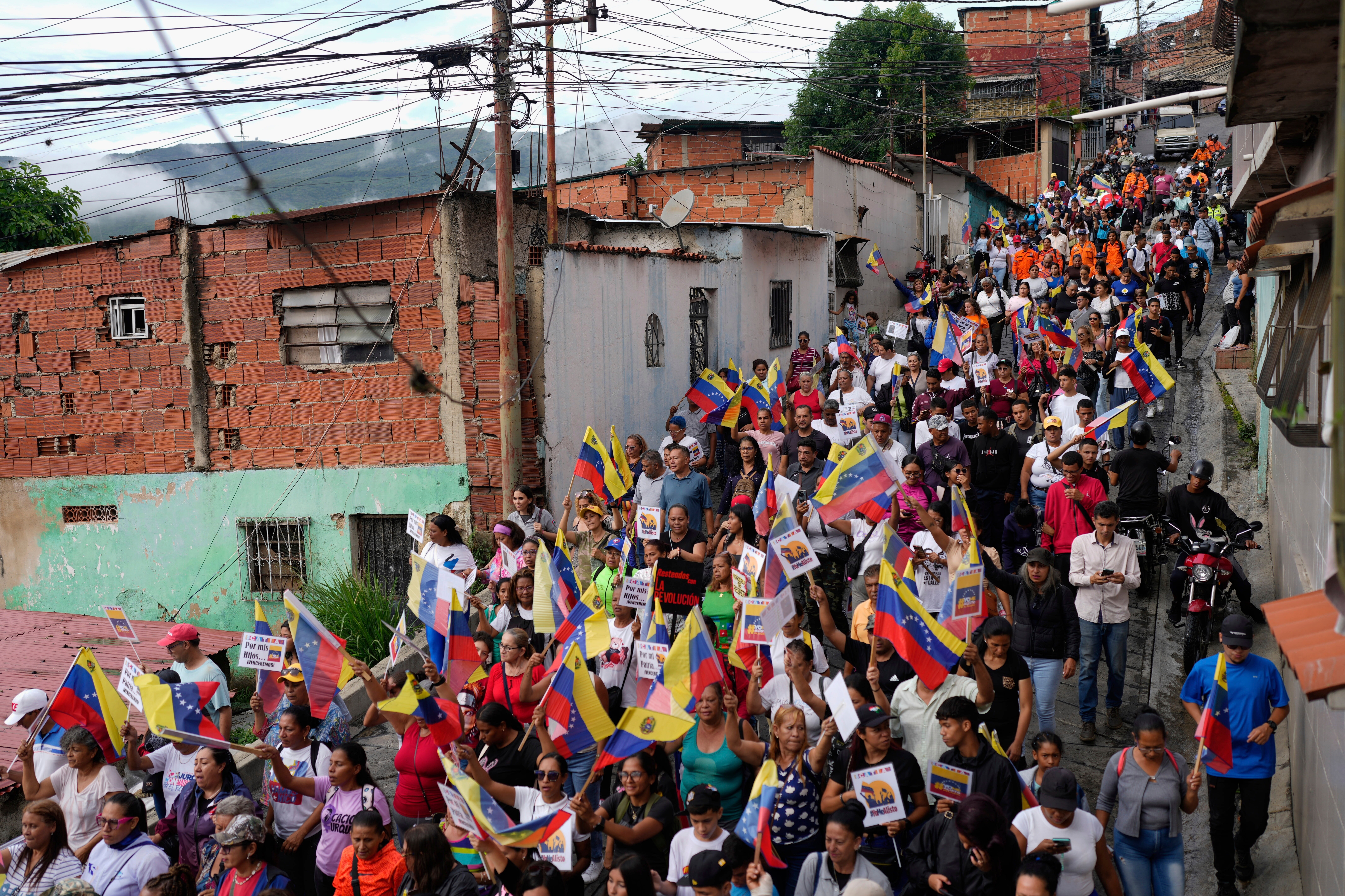 Podporovatelia venezuelského lídra Madura